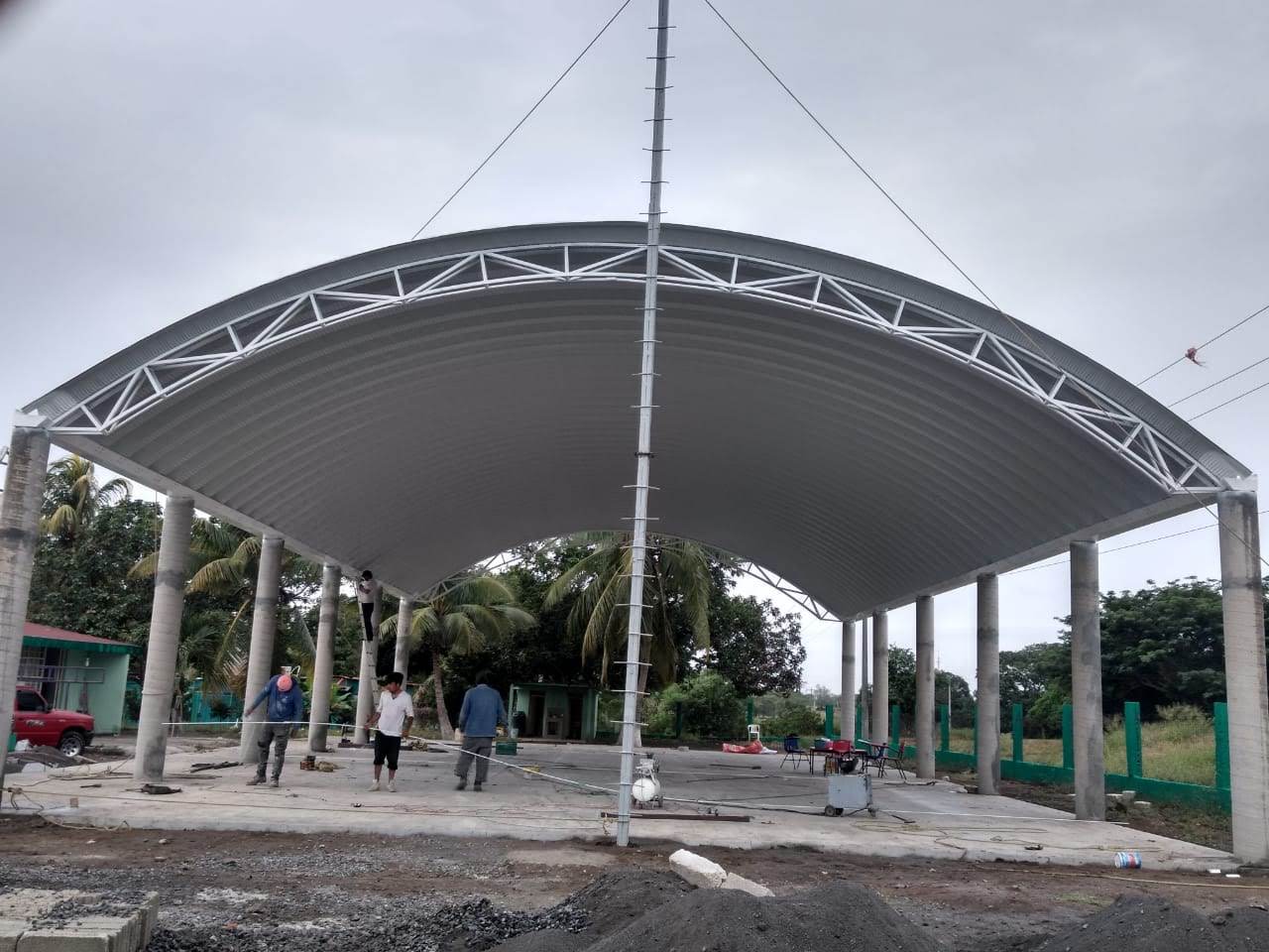 Estructura metálica para cubierta