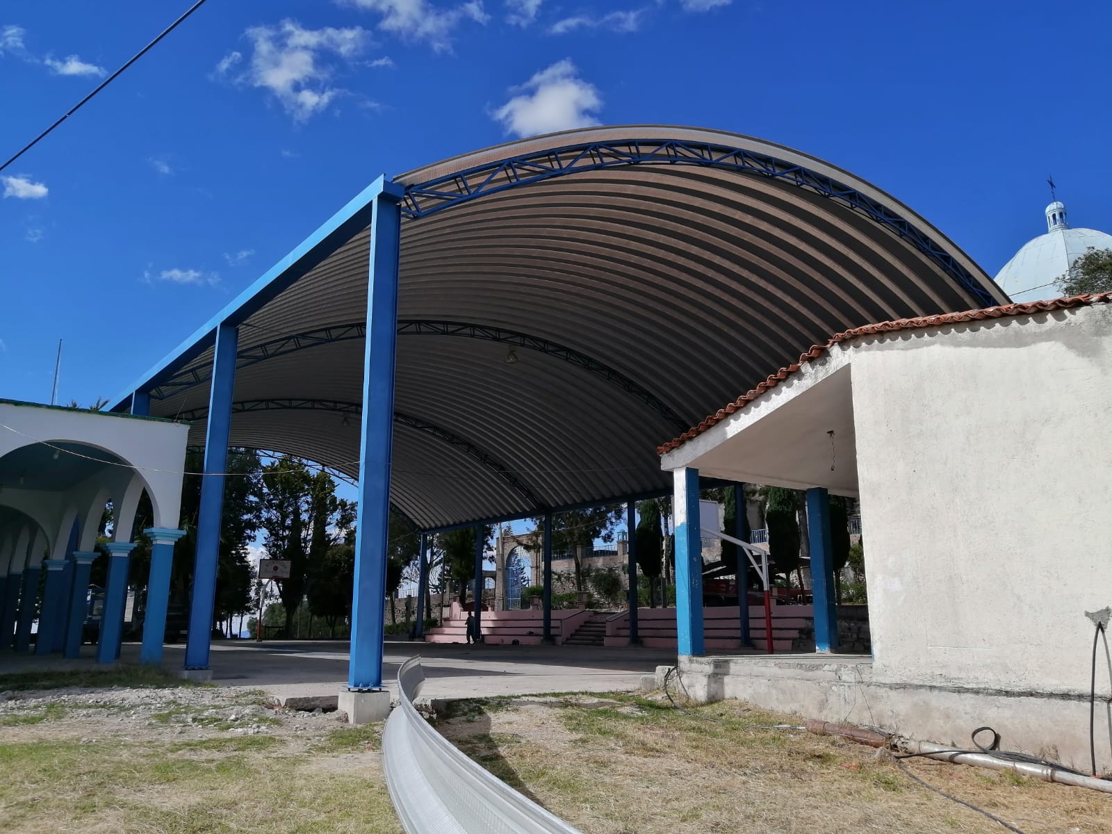 Cubierta de gran claro terminada